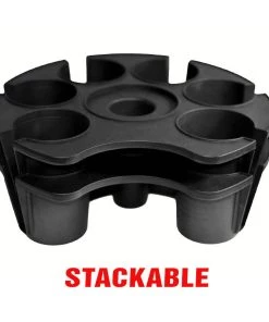Wholesale ✔️ Bars Stackable Valet Tray 🧨 -Outlet Bars Store vip tray stackable black 3 800x