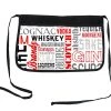 Deals 🧨 Bars Two-Pocket Kolorcoat™ Server Apron - "Liquor Names" 🛒 -Outlet Bars Store waitress apron liquor names white 800x