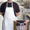Best Pirce 💯 Bars 3 Pocket Bib Aprons 🎁 -Outlet Bars Store white bib apron1 1 800x