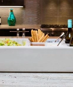 Best deal ✨ Bars Polar White Party Barge 👏 -Outlet Bars Store white party barge revo kitchen counte3 800x