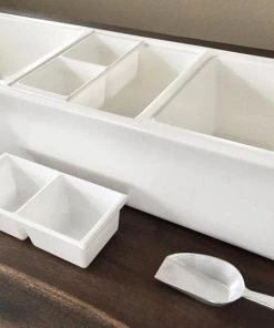 Best deal ✨ Bars Polar White Party Barge 👏 -Outlet Bars Store white party barge revo kitchen side view 2 800x