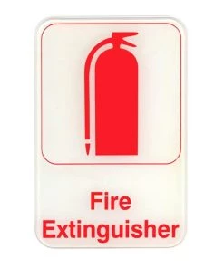 Coupon 🎉 Bars "Fire Extinguisher" Sign - 6" X 9" ✨