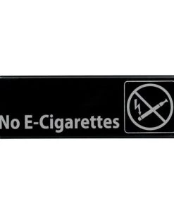 Top 10 🧨 Bars "No E-Cigarettes" Sign - 9" X 3" 🎉