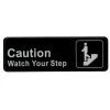 Brand new ⌛ Bars "Watch Your Step" Sign - 9" X 3" 💯 -Outlet Bars Store winco watch your step signs 800x