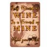 Brand new ๐ Bars Wine Friend Metal Bar Sign - Customized - 12" X 18" ๐ 1 Brand new ๐ Bars Wine Friend Metal Bar Sign - Customized - 12" X 18" ๐ -Outlet Bars Store winefriend webredo4 800x