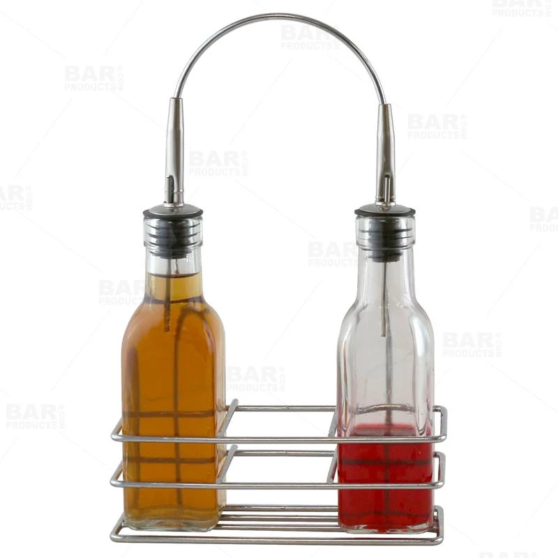Promo 💯 Bars BarConic® Square Glass Bottle Wire Rack / Holder - 6oz Bottles 🌟 - Image 3
