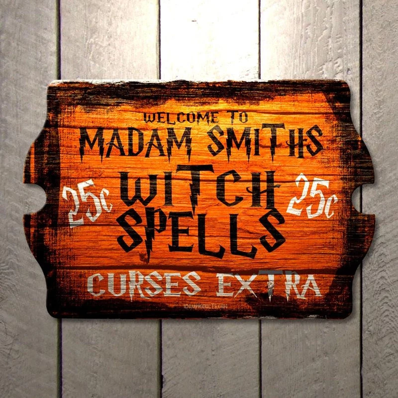 Coupon β¨ Bars Witch Spells - CUSTOMIZABLE Tavern Shaped π Halloween Wood Sign π 4 Coupon β¨ Bars Witch Spells - CUSTOMIZABLE Tavern Shaped π Halloween Wood Sign π - Image 2