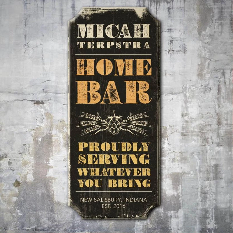 Cheapest 🧨 Bars HOME BAR - CUSTOMIZABLE Wood Plaque Sign - Color Options ⌛ 4 Cheapest 🧨 Bars HOME BAR - CUSTOMIZABLE Wood Plaque Sign - Color Options ⌛ - Image 2