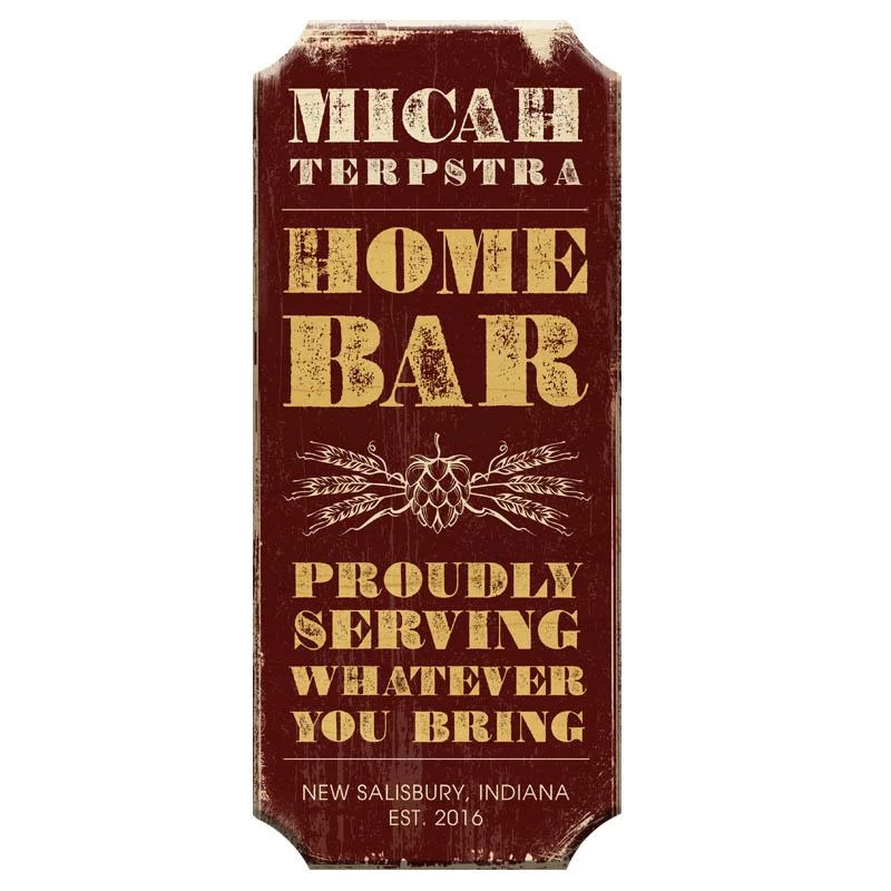 Cheapest 🧨 Bars HOME BAR - CUSTOMIZABLE Wood Plaque Sign - Color Options ⌛ 3 Cheapest 🧨 Bars HOME BAR - CUSTOMIZABLE Wood Plaque Sign - Color Options ⌛