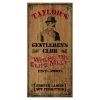 Deals 🤩 Bars Gentlemen's Club - CUSTOMIZABLE Large Vintage Wooden Bar Sign ❤️ -Outlet Bars Store wood plank sign gent club web 800x