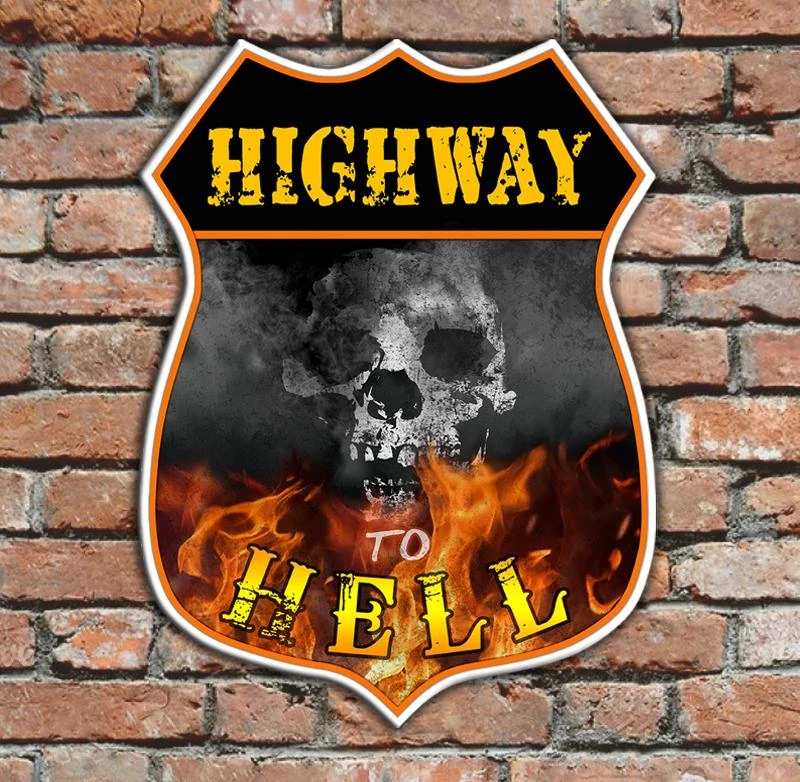 Top 10 ⌛ Bars CUSTOMIZABLE Wood Shield Plaque- Highway To Hell (customization Optional) 🧨 3 Top 10 ⌛ Bars CUSTOMIZABLE Wood Shield Plaque- Highway To Hell (customization Optional) 🧨