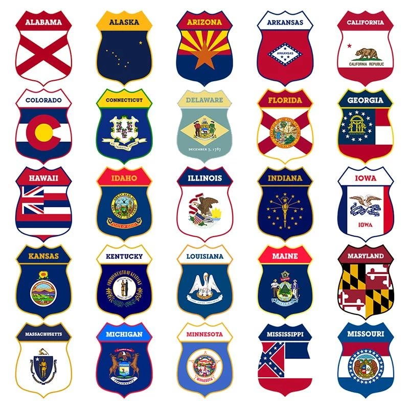 Top 10 π Bars CUSTOMIZABLE Wood Shield Plaque - US State Flags - Every State Available - Two Sizes π 5 Top 10 π Bars CUSTOMIZABLE Wood Shield Plaque - US State Flags - Every State Available - Two Sizes π - Image 3