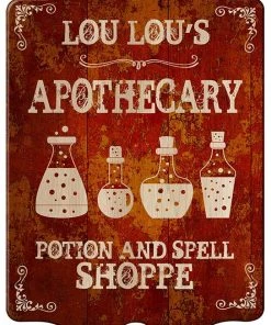 Best Sale ⭐ Bars Custom Apothecary Wood Sign - Tavern Shaped 😀 -Outlet Bars Store wood tavern sign apothecary orange web 800x