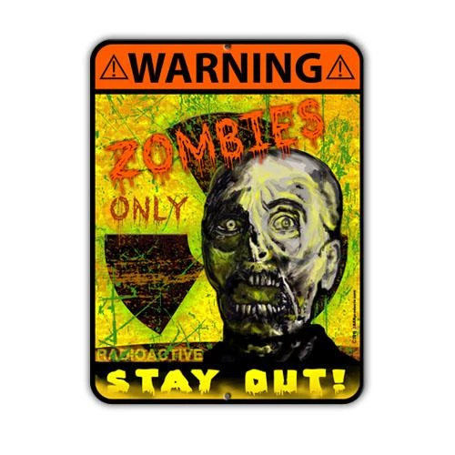 Cheap 😉 Bars Kolorcoat™ Metal Bar Signs - Zombie - 9"x12" 🧨 3 Cheap 😉 Bars Kolorcoat™ Metal Bar Signs - Zombie - 9"x12" 🧨